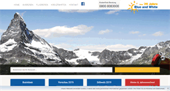 Desktop Screenshot of blueandwhite.de